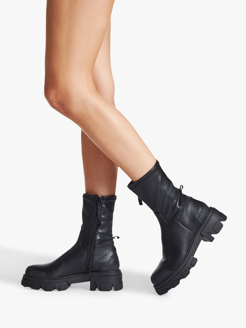 KG Kurt Geiger trekker sock ankle boots black - British product