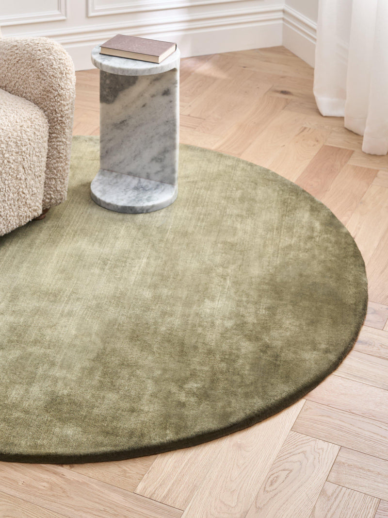 John Lewis deep pile pure wool rug 180cm, imported from the UK