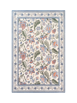 John Lewis John Lewis x Sanderson Newnham Courtney Floral Rug, Blue- Buy online at McGrocer
