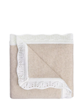 Trotters Baby Frill Trim Cashmere Blanket