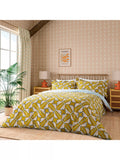 Scion Moon Flights duvet cover set double mustard, UK version