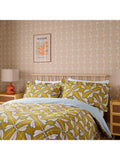 Scion Moon Flights duvet cover set double mustard, UK version
