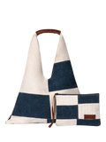 Seaspray Patchwork Beach Bag and Purse Set