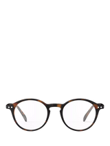 Unisex-Lesebrille in weichem Schildpatt-Look mit flexiblen Bügeln