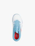 Skechers kids football boots white turquoise youth, UK version