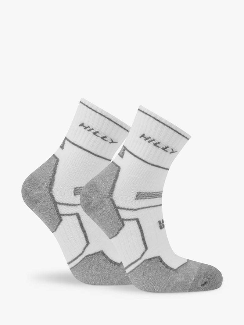 Hilly Twin Skin Knöchellauf-Socken weiß (britische Marke)