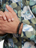 Simon Carter Hayle bracelet with onyx and obsidian beads (British brand)