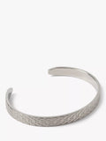 Simon Carter Zennor stainless steel bangle 7x17cm, imported from the UK