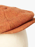 Simon Carter herringbone baker boy cap, imported from the UK