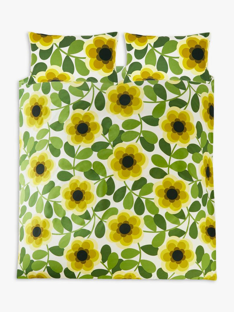 Orla Kiely Water Lily duvet cover set double, imported from the UK