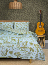 John Lewis Mini Moderns Pet Sounds Double Duvet Cover Set- Buy online at McGrocer