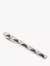 John Lewis Simon Carter Facet Tie Slide Silver Tone- Buy online at McGrocer