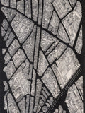 chesca Paris print scarf black white - British product