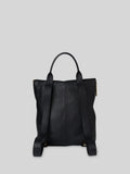 Whistles leather backpack black - British product