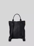 Whistles leather backpack black - British product