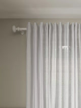 John Lewis John Lewis Ladder Stitch Hidden Tab Voile Curtain Panel- Buy online at McGrocer