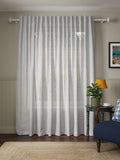 John Lewis Ladder Stitch Hidden Tab Voile Panel, UK version