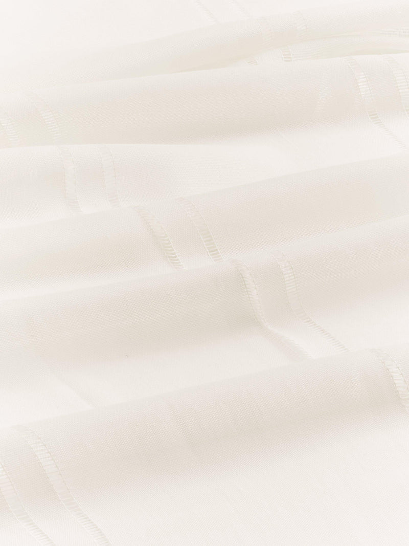 John Lewis Ladder Stitch Hidden Tab Voile Panel, UK version