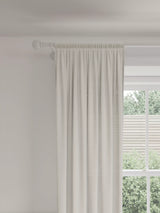 John Lewis John Lewis Linen Polyester Blend Slot Top Voile Panel, 183cm x 140cm- Buy online at McGrocer