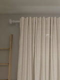 John Lewis Cotton/Linen Hidden Tab Voile Panel 229cm