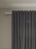 John Lewis Cotton/Linen Hidden Tab Voile Panel 229cm