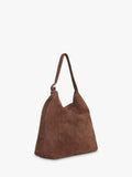 Celtic & Co. slouchy suede shoulder bag cognac (British brand)