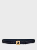 Gerard Darel plain leather belt regular width (British brand)