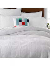 John Lewis West Elm Organic Cotton Cloud Jersey Textured Bedding Pillowcase, 76x51cm- Buy online at McGrocer