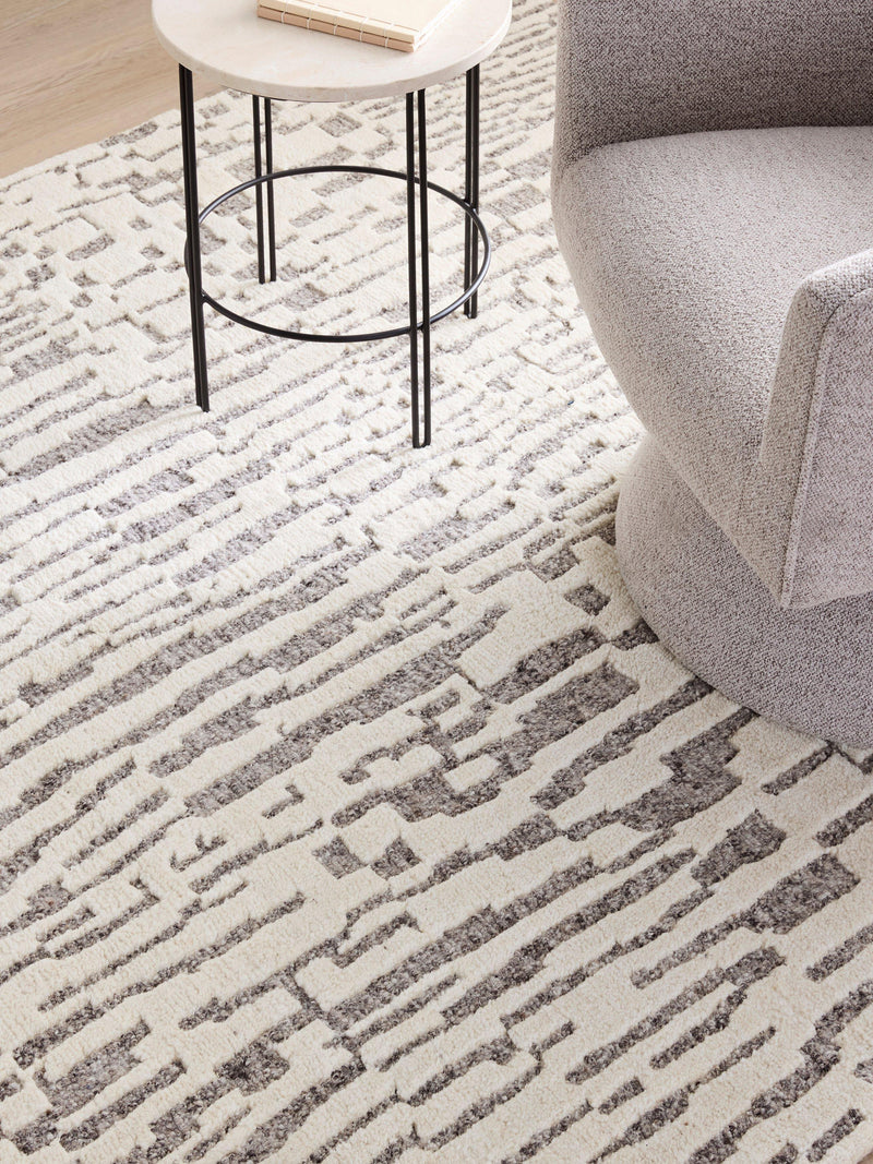 John Lewis abstract hand knotted pure wool rug 180x120cm, imported from the UK