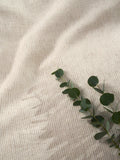 Truly linen-cotton stripe bedding king size, UK version
