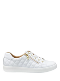 Hotter Wonder leather quilted trainers, UK version