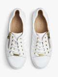 Hotter Wonder leather quilted trainers, UK version