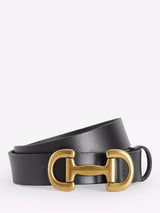 John Lewis Boden Iris Snaffle Trim Leather Belt- Buy online at McGrocer