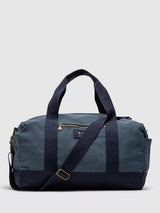 John Lewis Rodd & Gunn Foxton Heavyweight Canvas Duffle Bag, Navy- Buy online at McGrocer