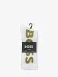 BOSS logo cotton mix socks pack of 3 (British brand)