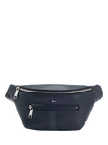BOSS faux leather bum bag dark blue, UK version