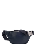 BOSS faux leather bum bag dark blue, UK version