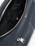 BOSS faux leather bum bag dark blue, UK version