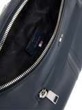 BOSS faux leather bum bag dark blue, UK version