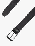Tommy Hilfiger leather belt black, imported from the UK