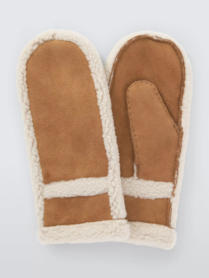 John Lewis sheepskin mittens - British product