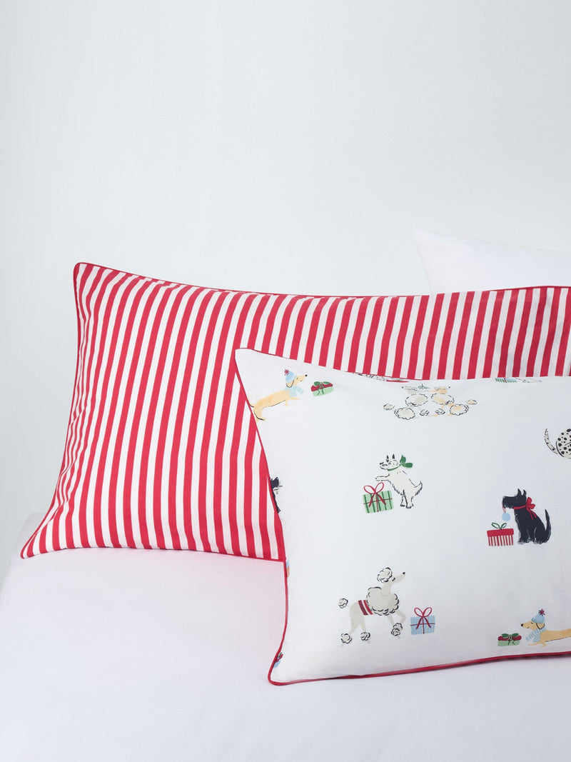 John Lewis Christmas duvet cover set super king, imported from the UK