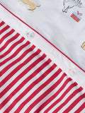 John Lewis Christmas duvet cover set super king, imported from the UK