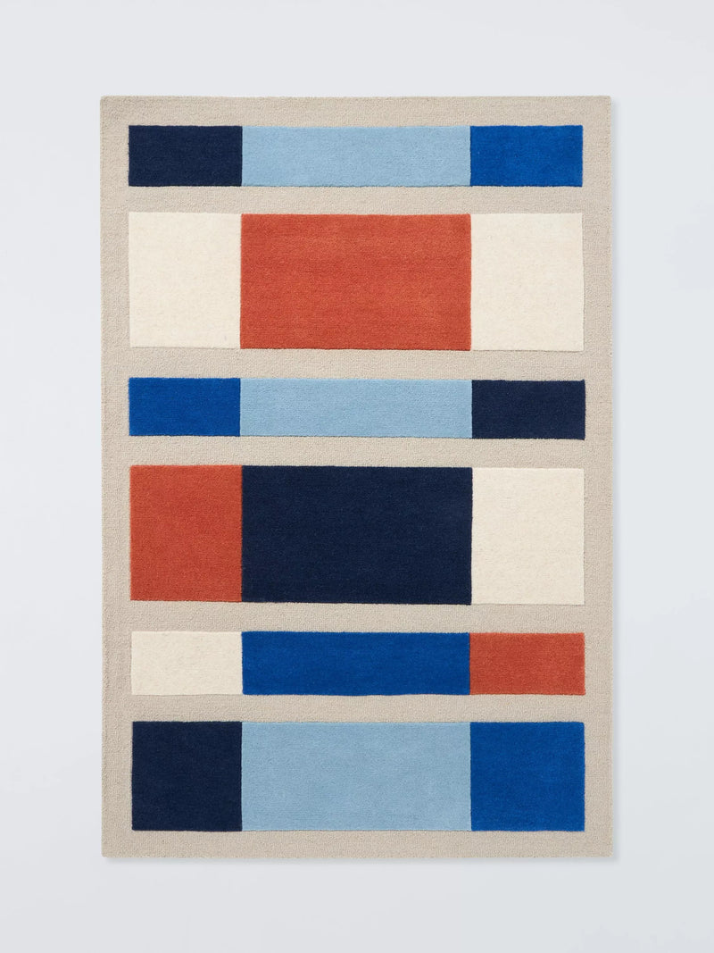 John Lewis Harmony Geometric rug multi 180x120cm, imported from the UK