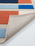John Lewis Harmony Geometric rug multi 180x120cm, imported from the UK