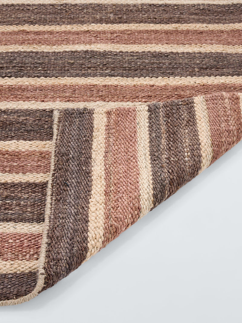 John Lewis jute rug nutmeg hand woven - British product