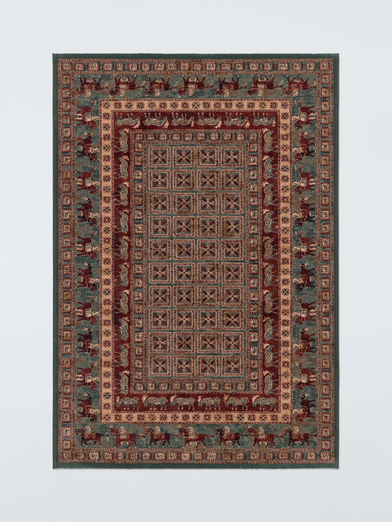 John Lewis Royal Heritage Pazyryk Traditional Wool Rug 160 x 180cm