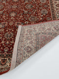 John Lewis pure wool floral rug red, imported from the UK