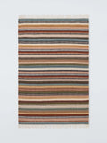 John Lewis Somerton Wool Rich Ladder Stripe Flatweave Rug, Multi, L180 x W120cm