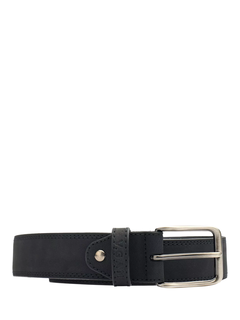 V.GAN vegan formal belt with hand-stitched details, UK version